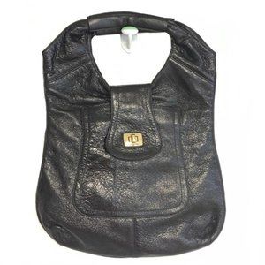 BULGA Besame Leather Handbag Purse Tote New Rare